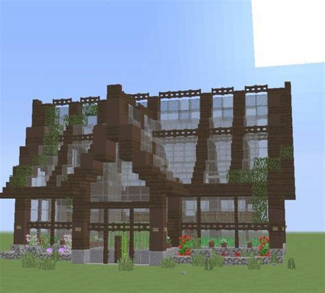 Building a greenhouse is easier when you know what your options are. simplemente hermosa Casa Verde-Minecraft-Esquema en 2020 ...