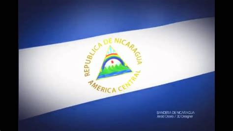 Himno Nacional De Nicaragua Youtube