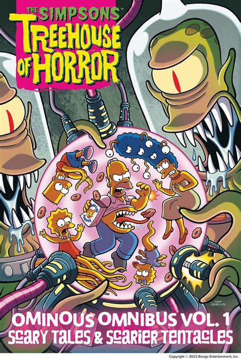 simpsons treehouse of horror comics are finally getting collected editions