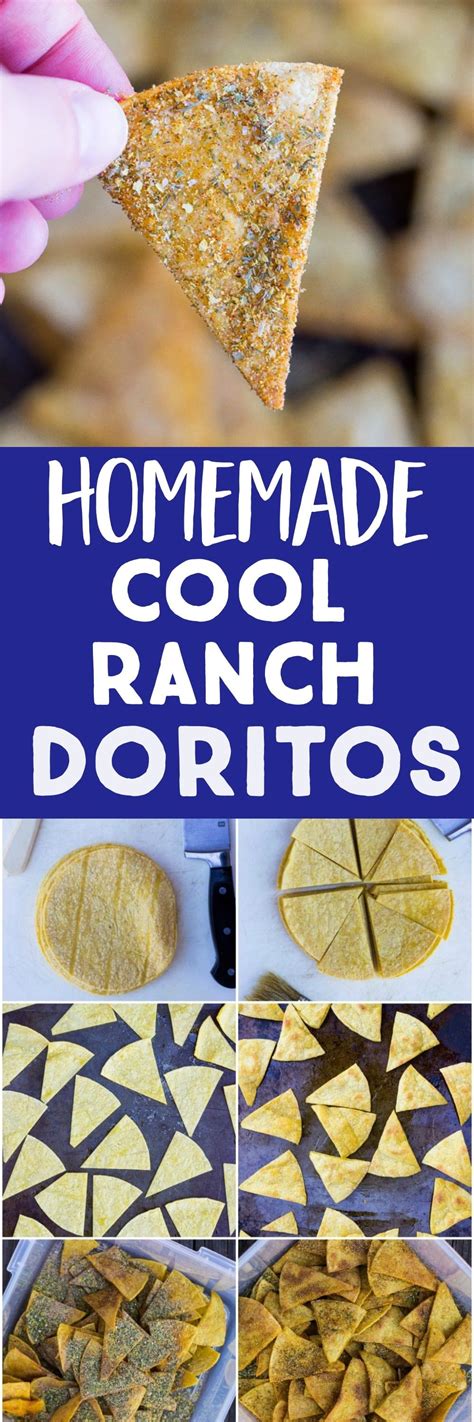 40 best healthy snack ideas easy recipes for healthier. These Homemade Cool Ranch Doritos are made with all ...
