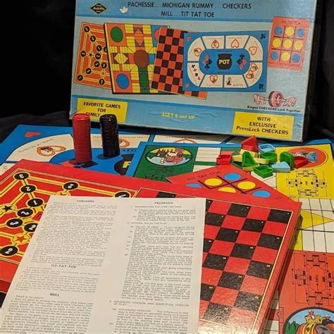 Vintage Board Games Etsy