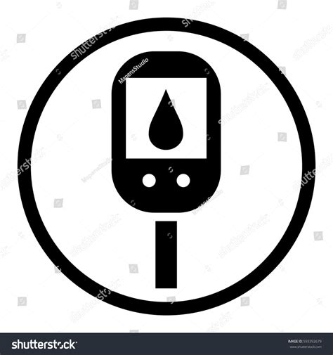 8130 Diabetes Test Icon Images Stock Photos And Vectors Shutterstock