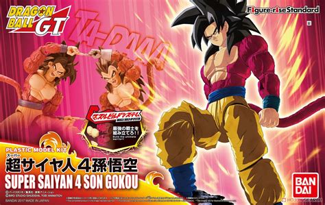 Figure Rise Standard Super Saiyan 4 Son Goku Plastic Model Package1