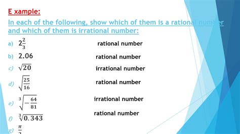 2 The Set Of Irrational Numbers Youtube