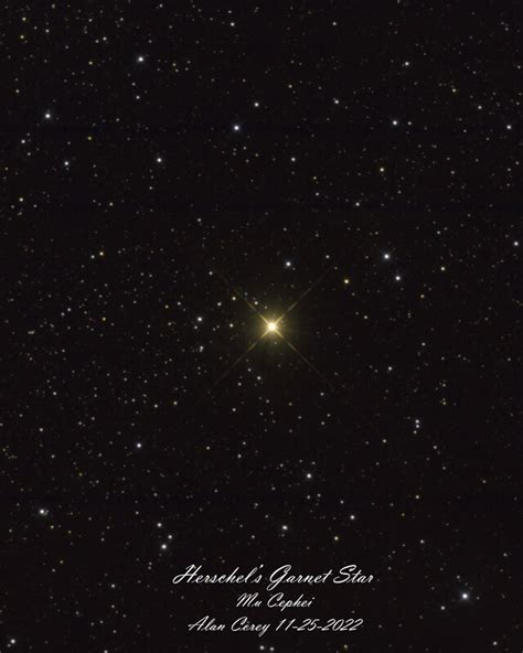 Mu Cephei Garnet Star Space Stuff Photo Gallery Cloudy Nights