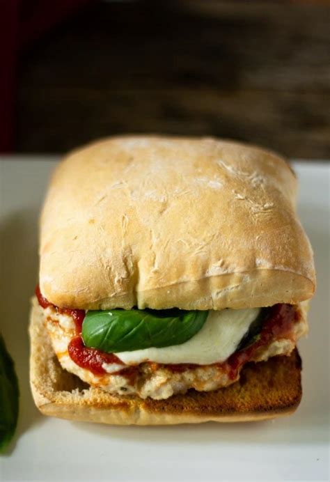 Creative and pretty, this simple pull apart bread is delicious & simple. The Best Grilled Chicken Parm Burger - Everyday Eileen