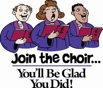 Choir Practice Clipart Chorus Members Join Senior