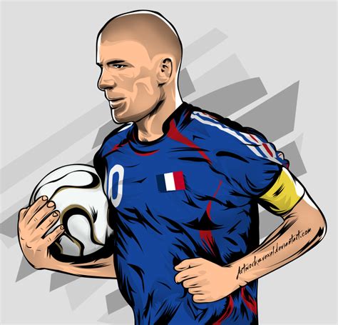 Zidane Vector Illustration By Artworksvexel On Deviantart