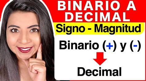 Signo Magnitud Convertir De Binario A Decimal N Meros Binarios Hot