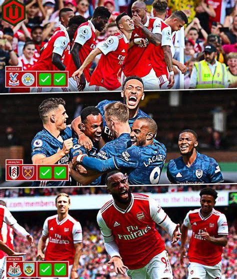 Arsenal Have Now Won Both Of Their Opening Two Premierleague Fixtures