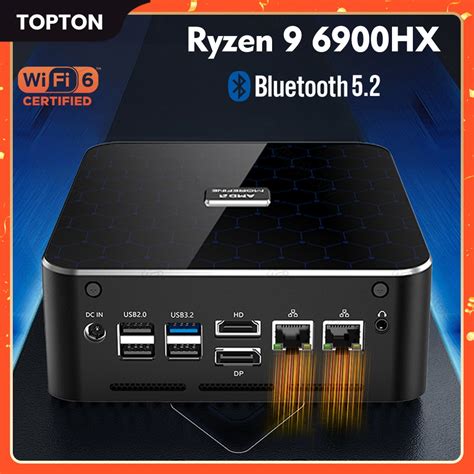 2023 Neue Amd Mini Pc 6nm Ryzen 9 6900hx R7 6800h Gaming Computer Ddr5