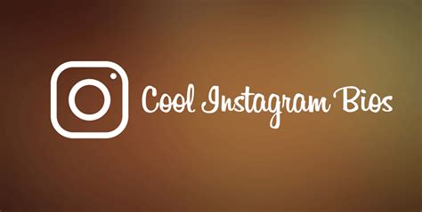 140 Cool Instagram Bios Ideas For Boys And Girls 2018 Update