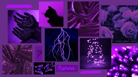 Purple Laptop Collage Wallpapers Wallpaper Cave