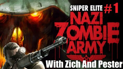 Sniper Elite Nazi Zombie Army Co Op Lets Play Part 1 Village Of The