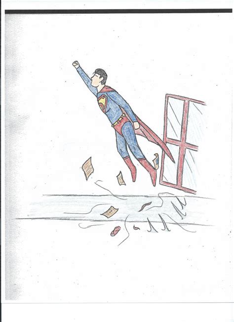 Superman Taking Off By Dravkonoflegacy On Deviantart
