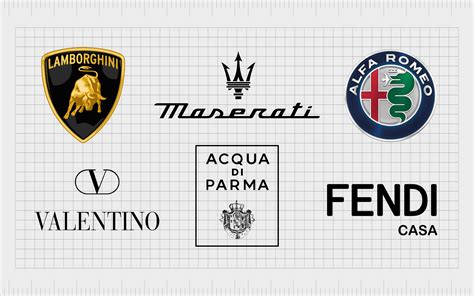 Famous Luxury Brands From Italy And Their Logos