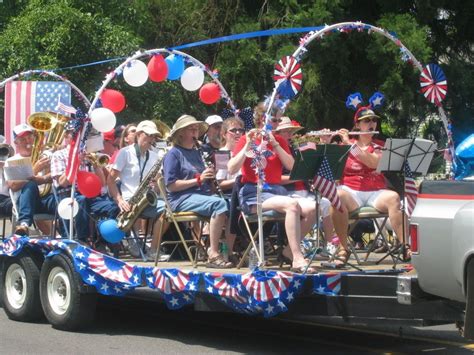 Us Celebrates July Th With Fireworks Parades Th Of July Parade Parade Float Parade Float