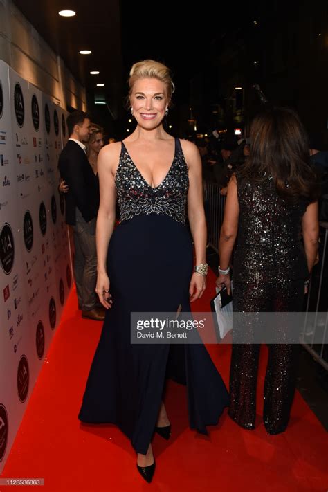 Hannah Waddingham Attends The WhatsOnStage Awards 2019 At The Prince