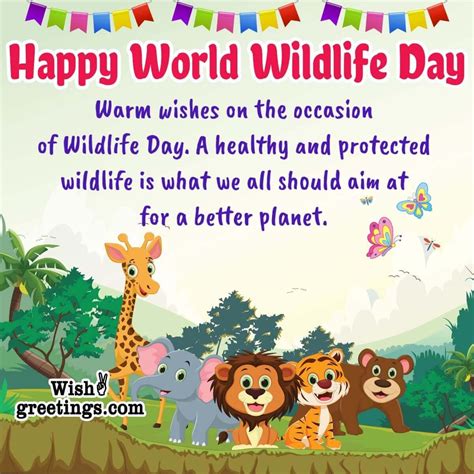 World Wildlife Day Wishes Messages Wish Greetings