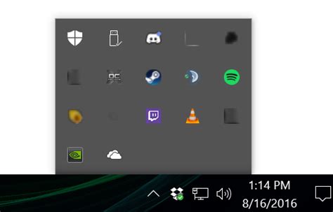 System Tray Icons Blur And Darken Until They Disappear Microsoft