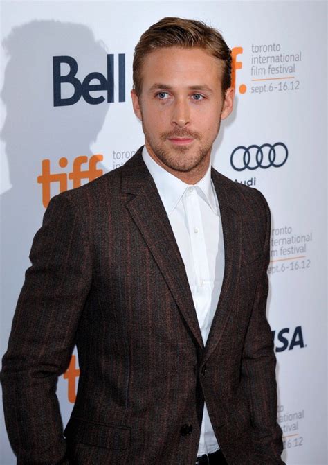 Ryan Gosling Ryan Gosling Mans World International Film Festival Hair Cuts Menswear Blazer