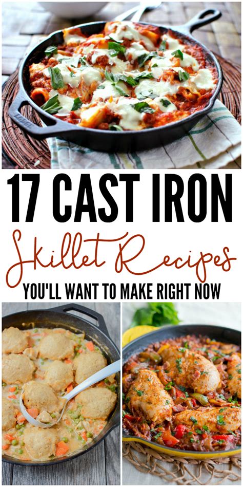 17 Cast Iron Skillet Recipes Youll Want To Make Right Now