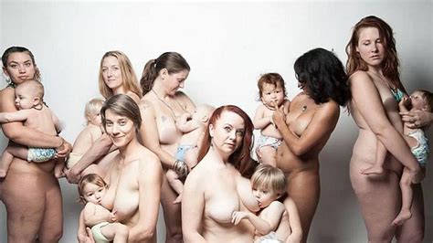 Nude Breast Feeding Women
