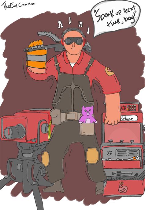 Red Engineer Tf2 By Theevilcamster On Deviantart