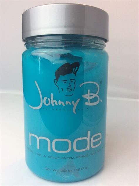 Using this johnny b hair gel lets you handle and style unmanageable hair. Johnny B Mode Styling Gel 32 oz. Free Shiping | eBay