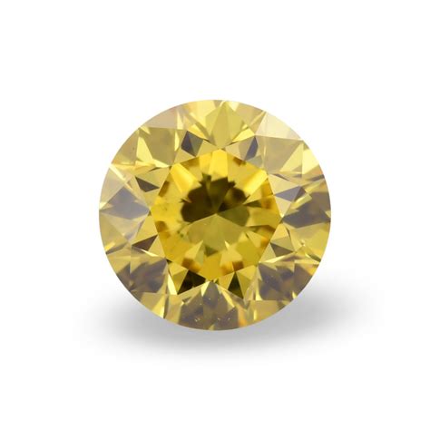 101 Carat Fancy Vivid Yellow Diamond Round Shape Vs2 Clarity Gia