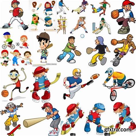 Free Cartoon Sports Download Free Cartoon Sports Png Images Free