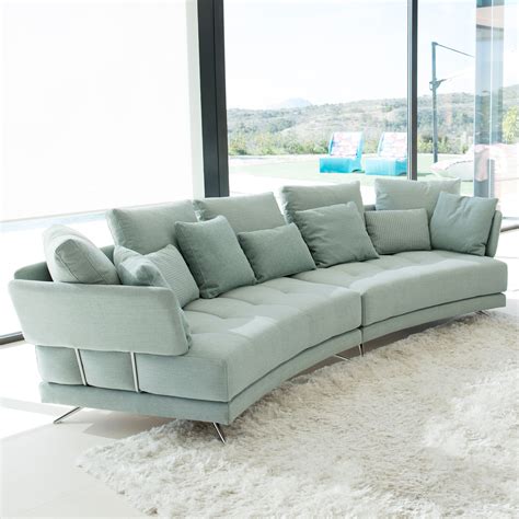Fama Pacific Curved Modular Sofa Fabric Sofas Cookes Furniture