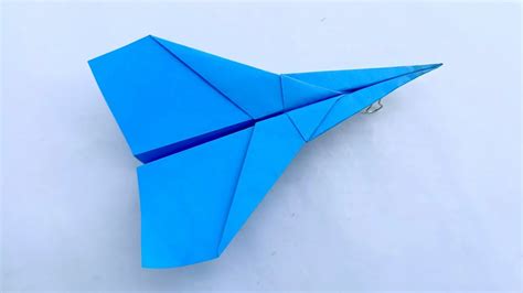 Awesome Flying Paper Plane Long Fly Ii Origami Paper Plane That