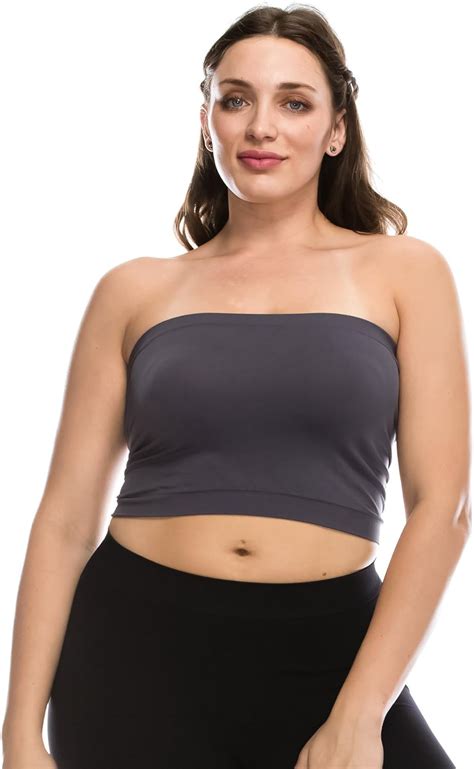 Kurve Plus Size The Excellent Stretchy Tube Top Uv Protective Fabric