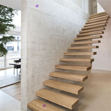 Modern Floating Stairs With Invisible Stringer View Floating Stairs