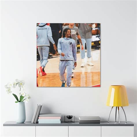 Get Inspired With Ja Morant Warming Up In Sweat Suit Memphis Etsy
