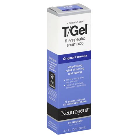 Neutrogena Tgel Therapeutic Shampoo Original Formula 44 Fl Oz 130 Ml