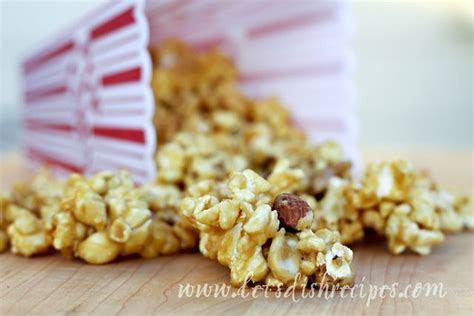 Oscar Party Caramel Popcorn Recipe Caramel Corn Popcorn Snacks