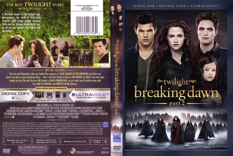 Twilight Saga Breaking Dawn Part 2 Movie Dvd Scanned Covers