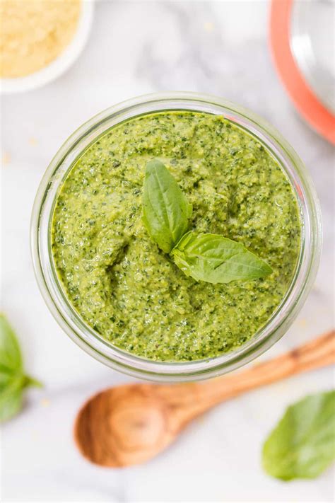 Blend until a paste forms, scraping down the sides as you go along. Everyday Vegan Pesto Recipe - Simply Quinoa