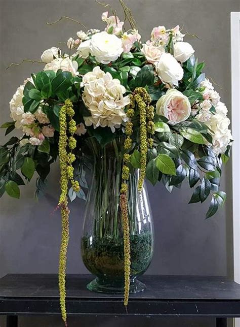 Large Artificial Flowers In Vase Large Artificial Flowers In Vase