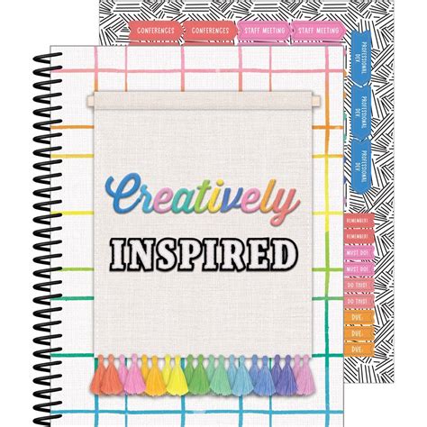 Creatively Inspired Teacher Planner By Carson Dellosa