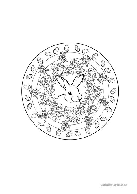 Mandala für ostern als pdf ausdrucken. Mandala Ostern Zum Ausdrucken - Ausmalbilder