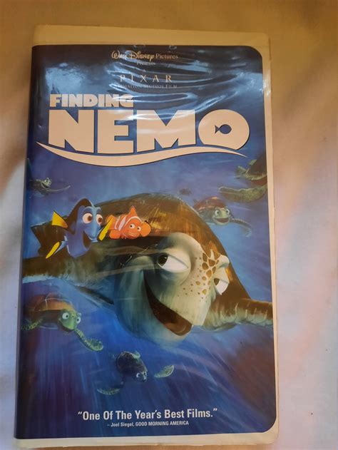 Vintage Disney S Finding Nemo VHS Movie Etsy