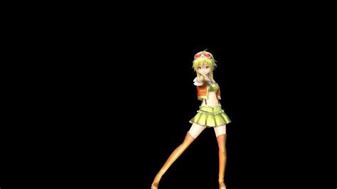 Mmd Hologram King Megpoid Gumi Youtube