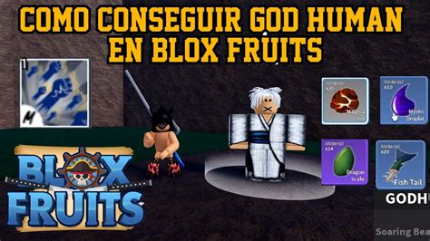 Cómo Conseguir God Human Super Human V2 En Blox Fruits Youtube