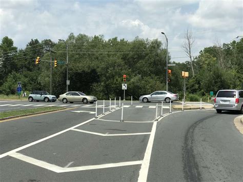 County Testing Lane Reduction At Shirlington Intersection