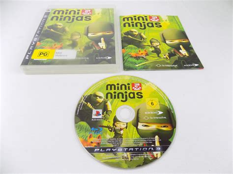 Mint Disc Playstation 3 Ps3 Mini Ninjas Free Postage Starboard Games