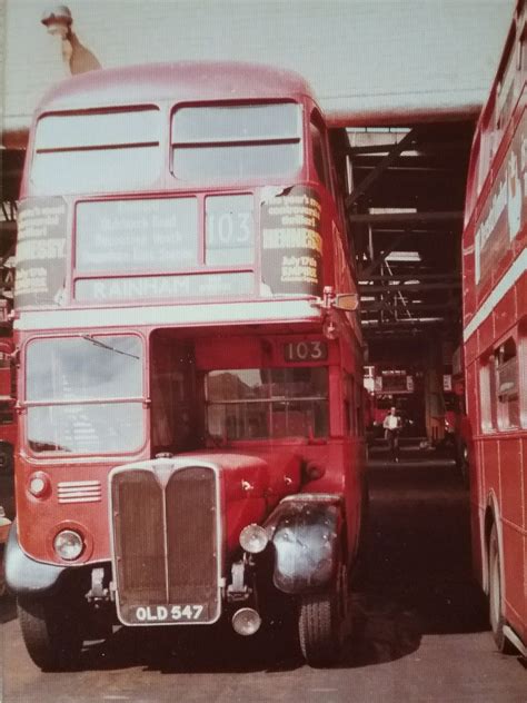 North St Garage Romford 1970s London Bus Rt Bus Bus Coach