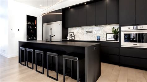 25 Interior Design Ideas For A Modern Black Kitchen 2024 Home Decor